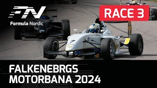 Formula Nordic 2024  Västkustloppet  Race 3 [upl. by Ettenor257]