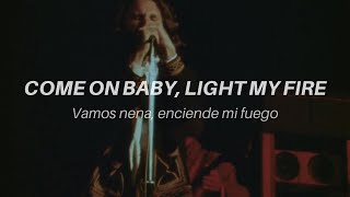 Light My Fire – The Doors 〚Lyrics inglésespañol〛 [upl. by Annoit656]