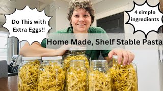 Mennonite Egg Noodles Shelf Stable Pasta [upl. by Kcirderfla969]