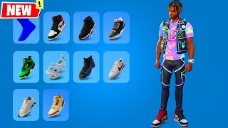 Juice WRLD Wears EVERY Fortnite Kicks [upl. by Krysta]