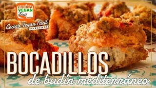 Bocadillos de budín meditarráneo  Cocina Vegan Fácil [upl. by Assenahs201]