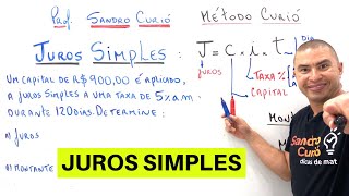 APRENDA JUROS SIMPLES EM 6 MINUTOS [upl. by Aligna510]