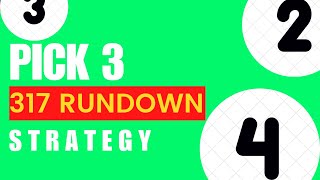 Pick 3 Texas  317 Rundown Strategy [upl. by Galven]