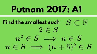 Putnam Exam  2017 A1 [upl. by Ottie]