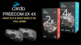 What is Cardo Freecom 2x and 4x [upl. by Oemor]