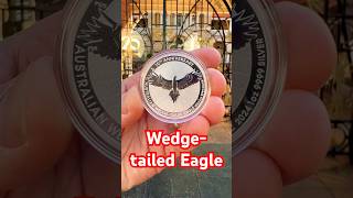 2024 Wedgetailed Eagle 🦅 Silver Coin from the Perth Mint perthmint eagle silver silvercoins [upl. by Brittain]