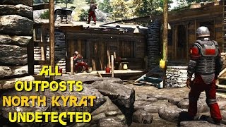 Far Cry 4  ALL Outposts undetected stealth killer liberations North Kyrat [upl. by Enoek]