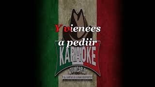 KARAOKE…”POR QUE VOLVISTE “…”LOS SOLITARIOS”…”CON MARIACHI “ [upl. by Dasha]