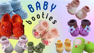 Knit the BEST Baby Booties EVER in 2024 👣 [upl. by Mehetabel685]