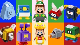 Lego Mario Character Packs Series 4 vs how they look in the Nintendo games [upl. by Sidky]