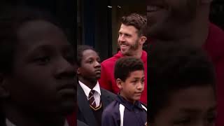 Michael Carrick at Manchester United Foundation manchesterunited football mufc [upl. by Ultann]