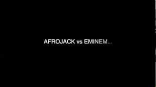 Afrojack vs Eminem  AFROJACK BEEF WITH EMINEM  JOKERFACE  EMAs 2013 [upl. by Etiragram]