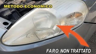 Come lucidare i fari dellauto opacizzati  Metodo veloce ed economico  Arexons  Tramuto [upl. by Annairb421]