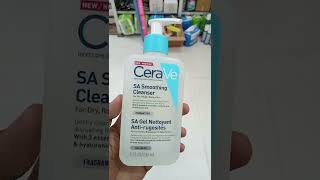 Cerave SA Smoothing Cleanser for Dry Rough and Bumpy Skin 236ml [upl. by Evilo80]