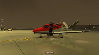 Microsoft Flight Simulator 2024  Private Plane Operation  Cirrus Vision Jet G2  London  Paris [upl. by Latoyia]