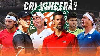 Analisi tabellone Roland GarrosNadal sfortunatoBel tabellone per Sinner🇮🇹 Che ne sarà di Nole🎾 [upl. by Saravat]