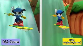 Klonoa Phantasy Reverie Series – Comparison of Graphics Trailer Modded remake [upl. by Ellekcir]