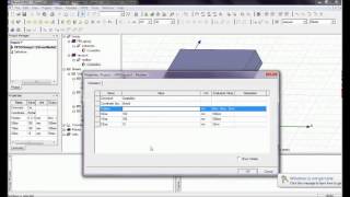 HFSS Microstrip antenna design stripline feeding [upl. by Ahsenad]