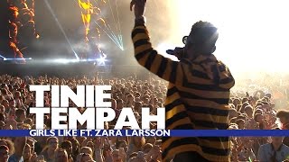 Tinie Tempah feat Zara Larsson  Girls Like Live At The Summertime Ball 2016 [upl. by Anilrats702]