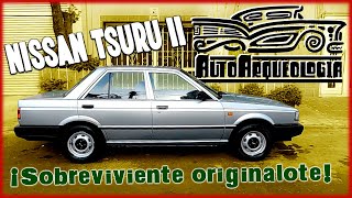 Nissan Tsuru II ¡como nuevo  AutoArqueología [upl. by Ennaira]