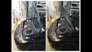 Honda Civic SECRET HOOD LATCH 8th generation Civic hood hack they dont want you to know [upl. by Suoiluj494]