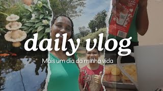 Vlog visita do sobrinho  fomos na Flora  experimentando uma marca de pão de queijo [upl. by Nonez]