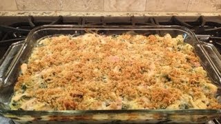 Chicken Cordon Bleu Florentine Casserole [upl. by Ailaham]