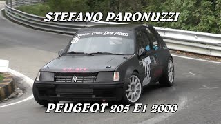 SALITA CIVIDALE  CASTELMONTE 2022  STEFANO PARONUZZI  PEUGEOT 205 E1 2000 [upl. by Jagir]