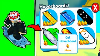 I Got The CAT HOVERBOARD in Pet Simulator X [upl. by Divan]