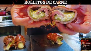 Rollitos De Carne Recipe [upl. by Aicileb]