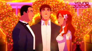 Superboy And Mgann Wedding Scene  Young Justice 4x26 Conner amp Mgann Gets Married Scene [upl. by Nerej103]