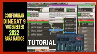 ✅ TUTORIAL VOICEMEETER CON DINESAT 2022 [upl. by Whitaker]