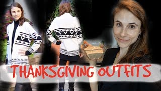 THANKSGIVING HOLIDAY OUTFITS AND APPLE PIE OVERNIGHT OATS DR DRAY [upl. by Bari]