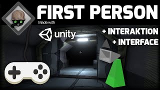 First PersonSteuerung  Unity Game Engine Tutorial [upl. by Irolam]