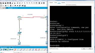 Routage statique par defaut darija [upl. by Lulu]