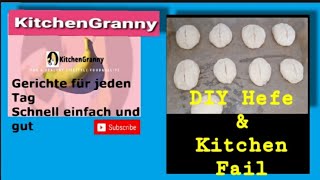 Hefe DIYHefebrötchen Kitchen Fail make yeast yourself yeast bun fail toogetherwearestrong [upl. by Vona]