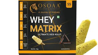 European Tri blend Whey matrix protein  wheyisolatehydrolysed  desi kulfi flavour [upl. by Tai]