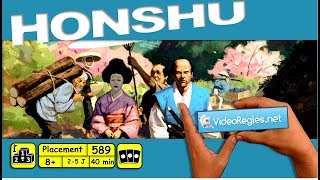 Vidéorègle jeu de société quot Honshu quot par Olaf78 589 [upl. by Swor]