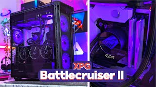 XPG BATTLECRUISER II PC BUILD TIMELAPSE  i9 12900k  XFX RX 7900 XTX  RAY TECH STUDIO xpg gaming [upl. by Kcirddahc]