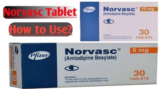 Amlodipine How to Use  Norvasc ® Tablet [upl. by Romney]