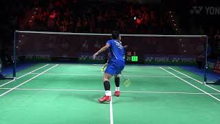 Chen Long Footwork MASTERCLASS vs Nishimoto CLOSEUP 🔥 [upl. by Marler]