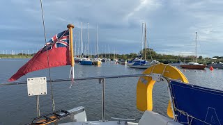 Sadler 26 Enigmas Summer cruise 2023 Part 1 Christchurch to Cowes [upl. by Llenrod]