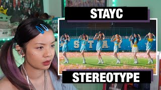 A RETIRED DANCERS POV— STAYC quotStereotypequot MVDance Practice [upl. by Raddie]