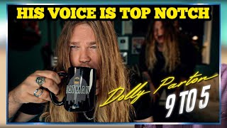 REACTION TO 9 to 5 DOLLY PARTON  METAL COVER  TOMMY J [upl. by Netsua]