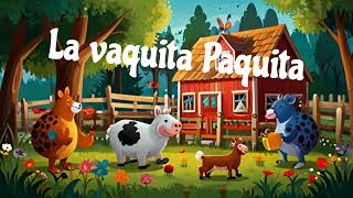 LA VAQUITA PAQUITA Canción infantil educativa animada lavaquitapaquita animales shorts vacalola [upl. by Aron217]