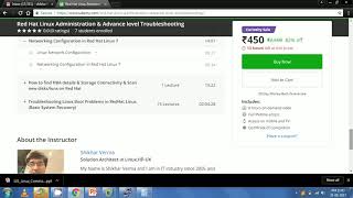 Red Hat Linux Administration amp Advance level of Troubleshooting [upl. by Nnaynaffit383]