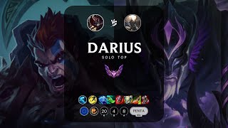 Darius Top vs Pantheon  EUW Master Patch 1324 [upl. by Franci387]