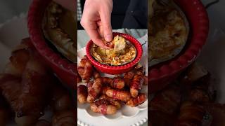 Christmas Camembert w Pigs In Blankets 🎄 christmas recipe cooking [upl. by Theran]