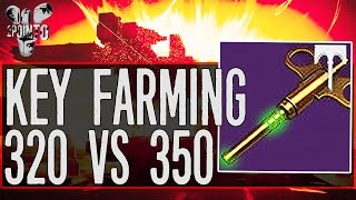 Destiny Skeleton Key Farming – 320 vs 350 Strikes “How to Farm Skeleton Keys” Destiny Skeleton Keys [upl. by Tyrone]