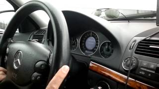 Mercedes chiptuning Eclass W211 Taxi ami újra tanul Rigotech Chiptuning referencia videó [upl. by Eniluap250]